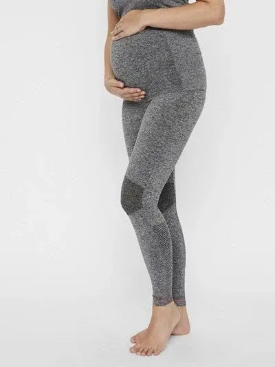 Mamalicious trænings - leggings, grå MLFit - Mamalicious - Leggings - Buump