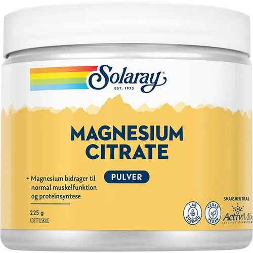 Solaray Magnesium Citrate 225 g.