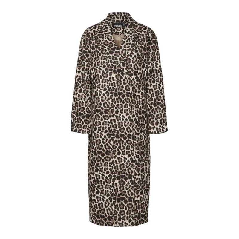 PIECES dame jakke PCSAVANNAH - Black Leo