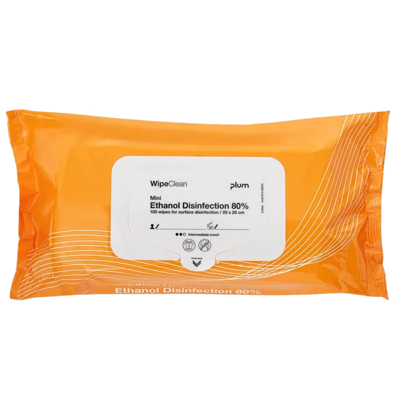 Plum WipeClean Overfladedesinfektion Mini (100 stk)