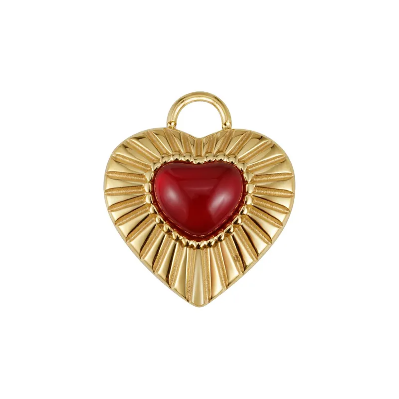 ANNEBRAUNER Heart Drops 18K Guldbelagt