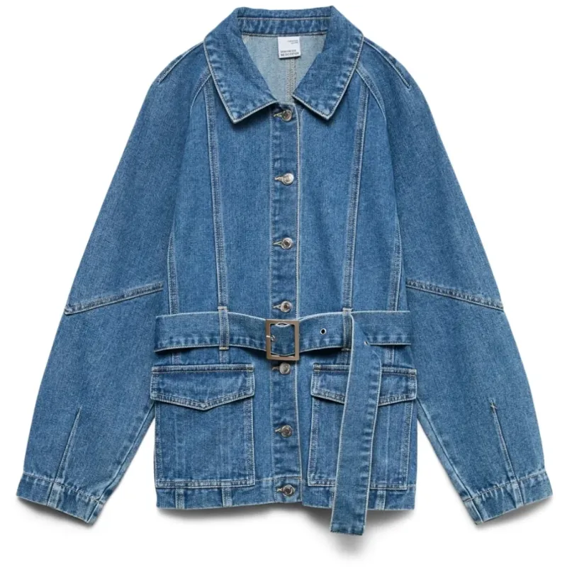 VERO MODA dame jakke VMAGNES - Medium blue denim