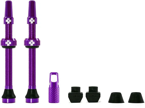 Muc-Off Tubeless Valve / Ventil Kit - 60 mm - Purple