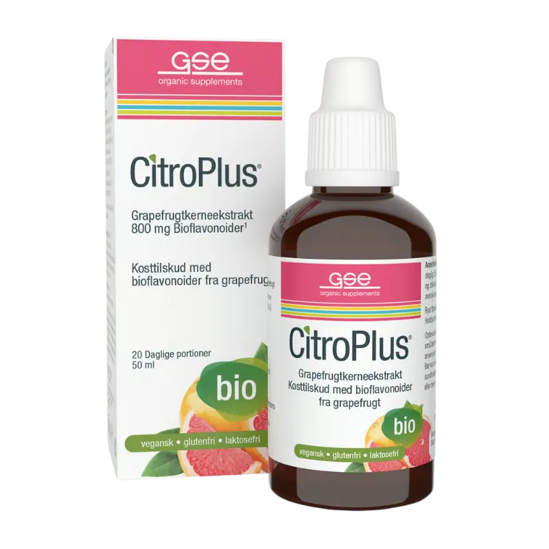 BioVita CitroPlus 800 Grapefrugtkerne ekstrakt Ø (50 ml)