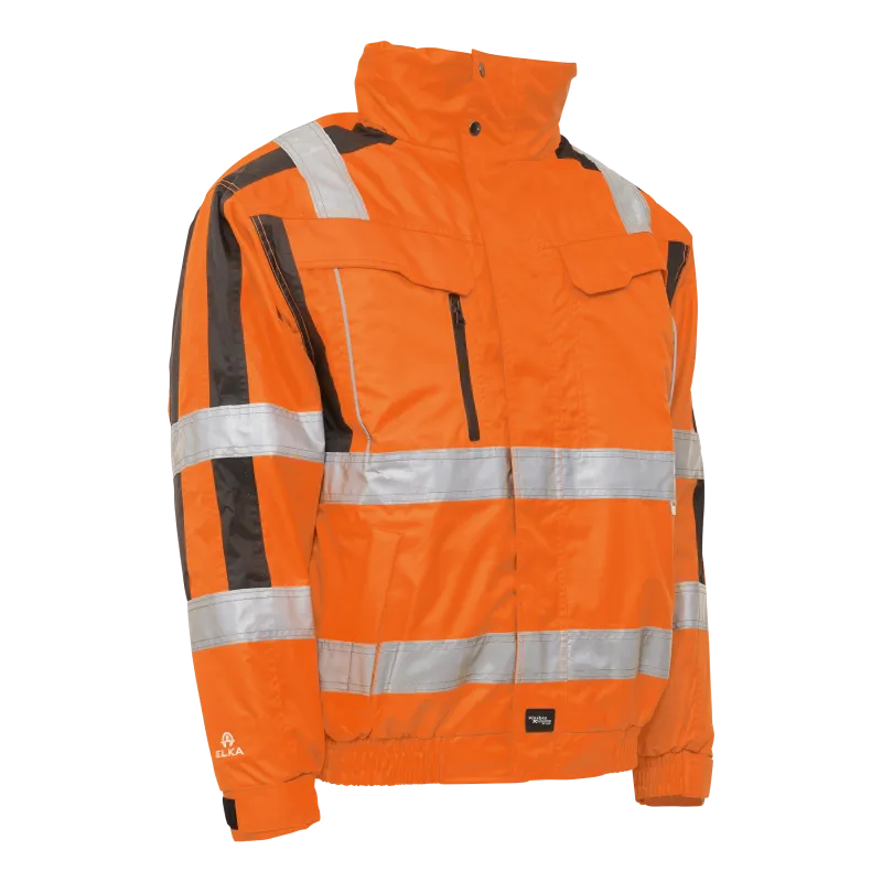 Visible Xtreme 2-In-1 vinter pilotjakke - Fl.orange/Sort - XS