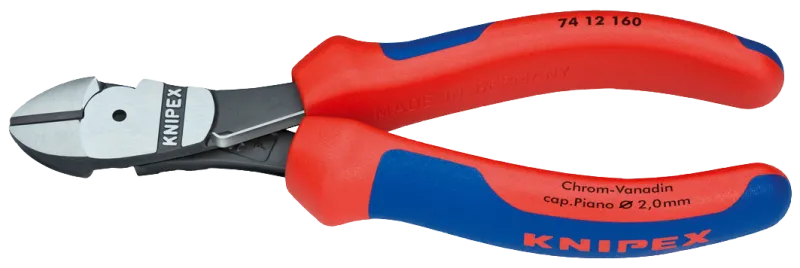 Kraft-skævbider 74 12 180 mm med fjeder