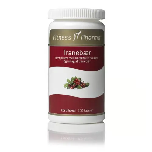 Fitness Pharma Tranebærkapsler (100 kaps)