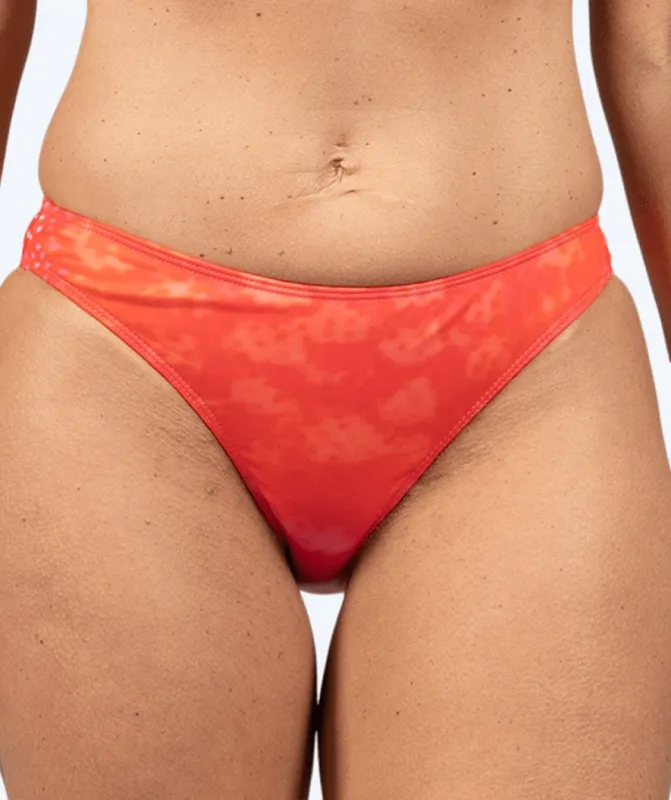 Watery havfrue bikini underdel til kvinder - Orange Twist - Havfruehale