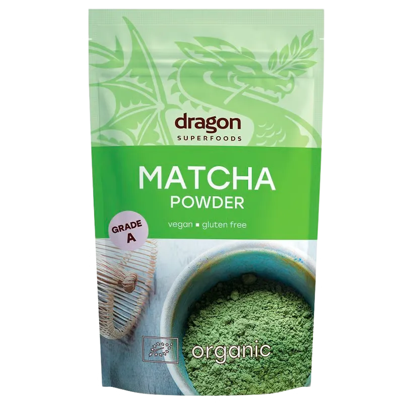 Dragon Superfoods Matcha Pulver Ø Grade A (100 g)
