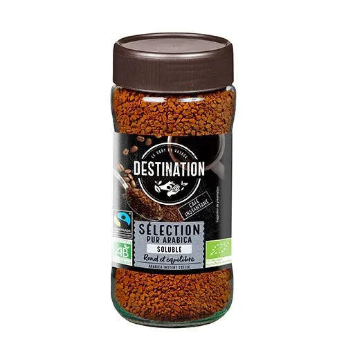 Instantkaffe 100% Arabica Øko. - 100 gram