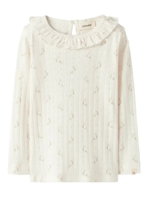 Rachello Ria Bluse - Coconut Milk - 122/128