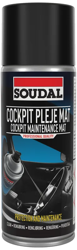 Soudal Cockpitpleje mat spray 400ml