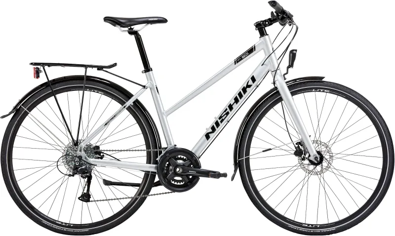Nishiki City 501 Dame - Sølv