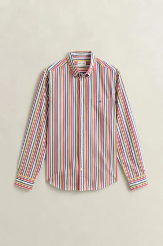 REG MULTISTRIPE POPLIN SHIRT
