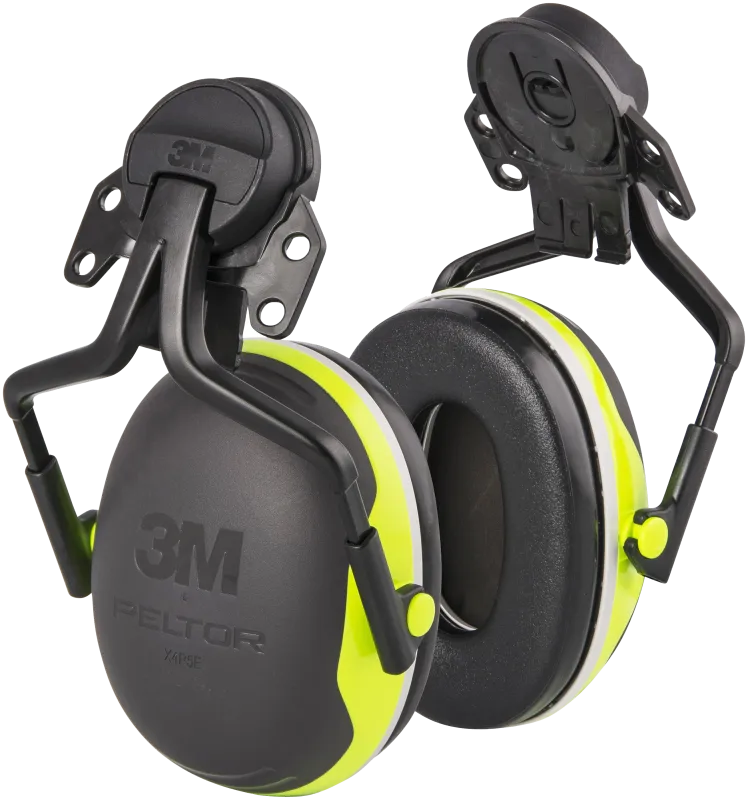 Peltor X4P5E høreværn t/hjelm, isoleret, hi-vis
