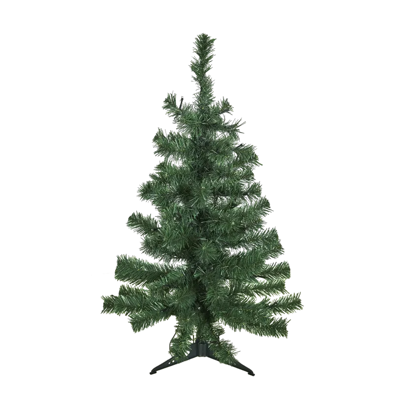 Juletræ kunstig PVC "ALF", Klasse B, 80X46 cm, m. plastfod