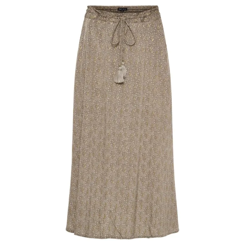 Black Colour dame nederdel BCLUNA - Taupe Mist