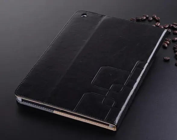 Printing Grain - "graveret" cover til iPad Mini 2 & 3. Sort.