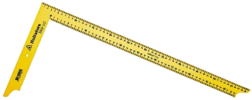 Tømrervinkel TMV 100, 1000 mm med mm inddeling