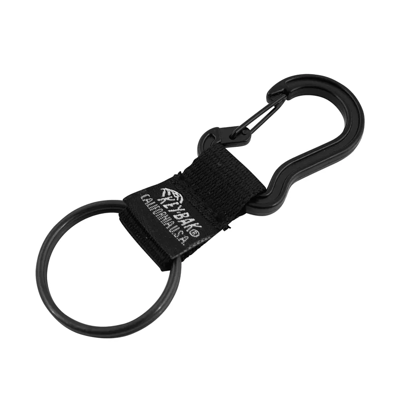 KEY-BAK nøgleholder #8200 med Ø32 mm ring og karabinkrog