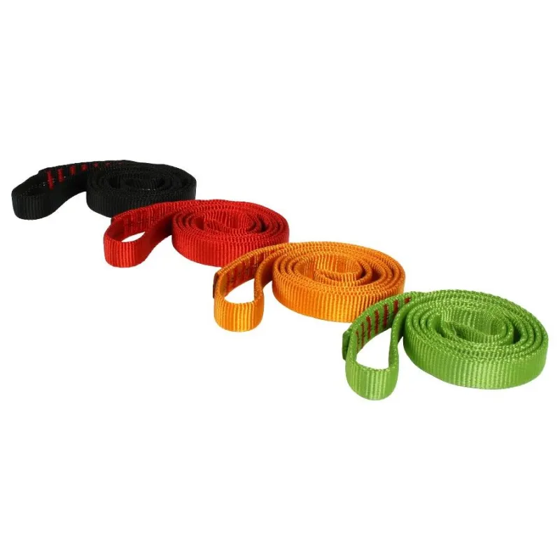 Edelweiss Tubular Tape 16MM X5, klatreslynnge, sort
