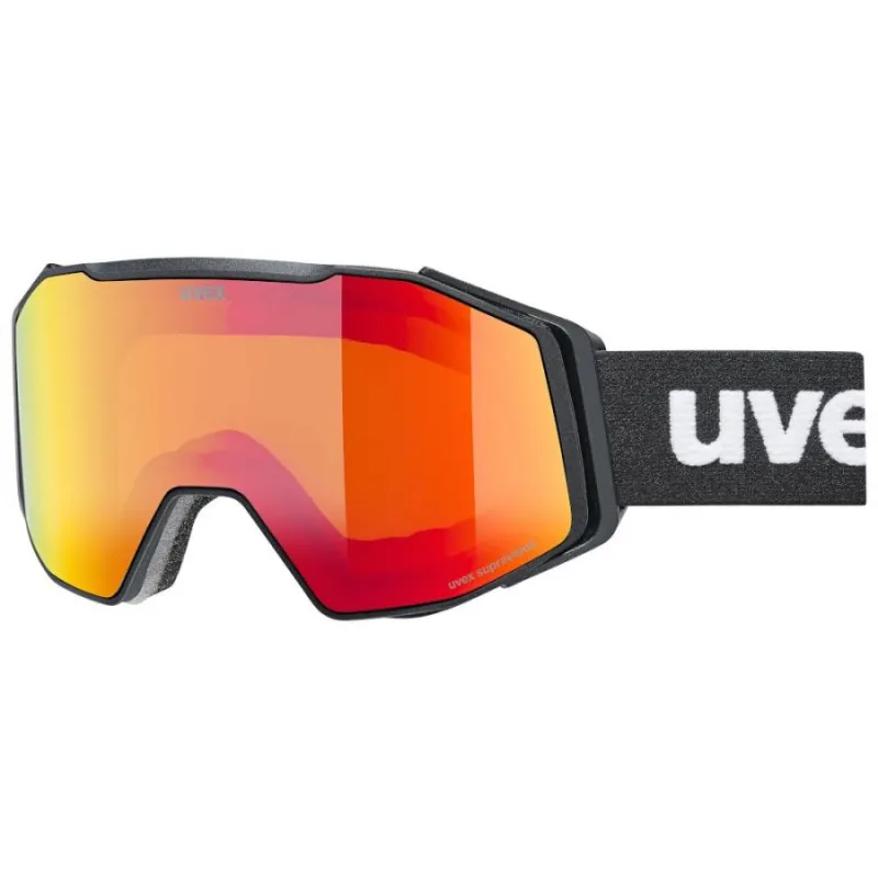Uvex Gravity FM, skibriller, sort