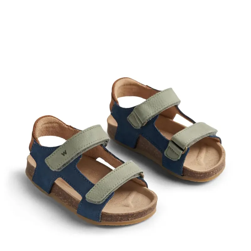 Corey kork sandal - blue - 30