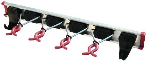 Redskabsholder sæt med skinne Bruns 50 cm