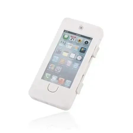 Vandtæt cykelholder/styrholder til iPhone 5 / 5S. Ny model.Hvid.