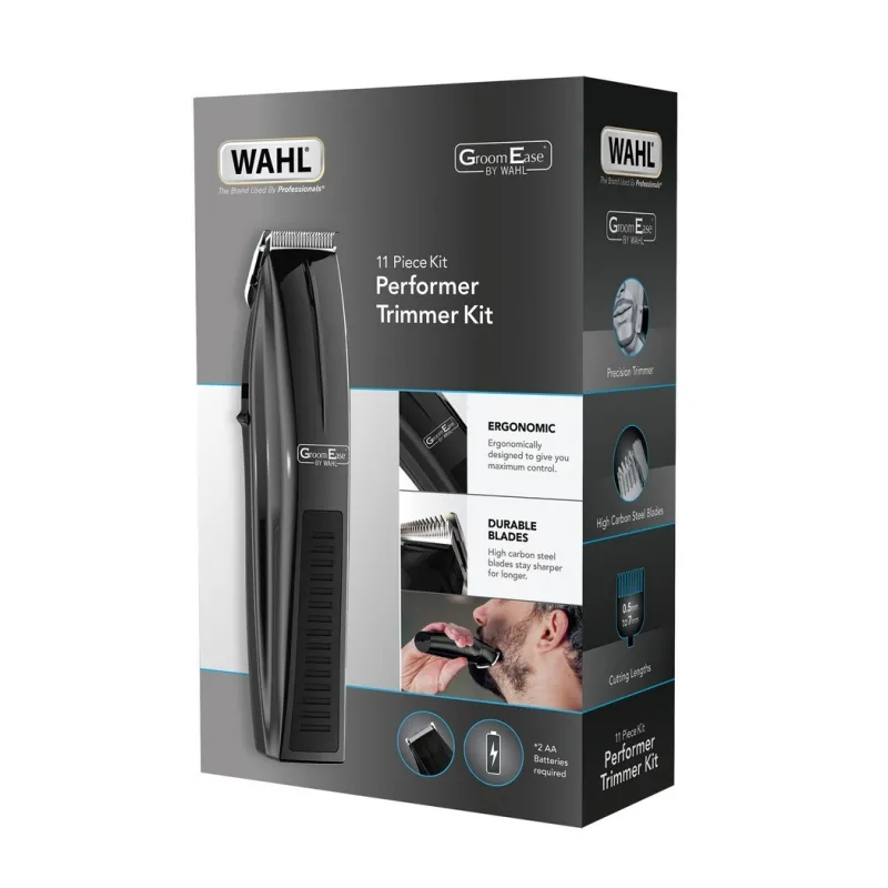 Wahl - Groom Ease Performer Trimmer Sæt