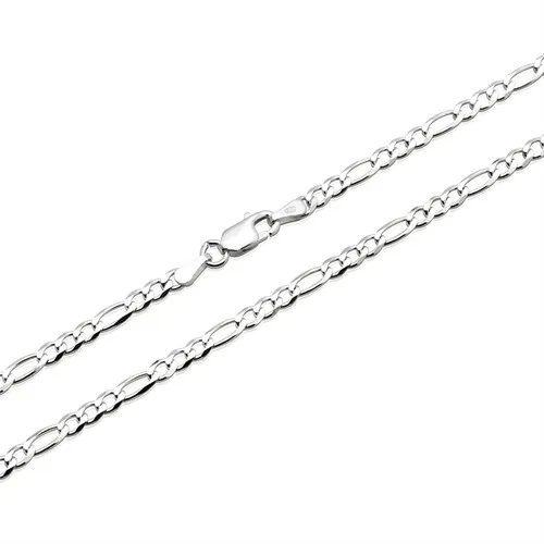 Figaro halskæde i Sølv - 3,5 mm fra 40 cm
