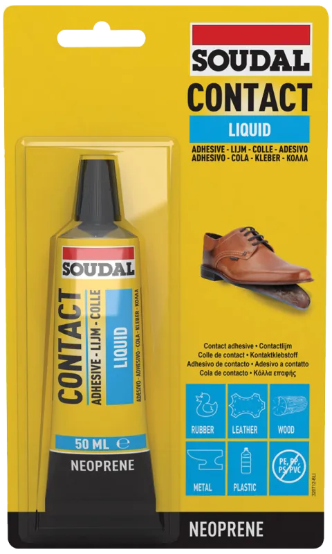 Kontaktlim 44A flydende klar 50ml