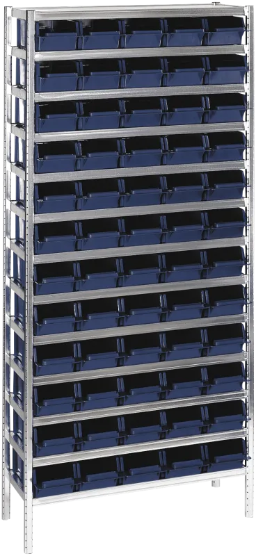 Reol 5-600 2000×920×340 galv./blå