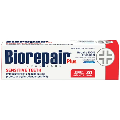 Biorepair Plus Sensitive Teeth Tandpasta (75 ml)