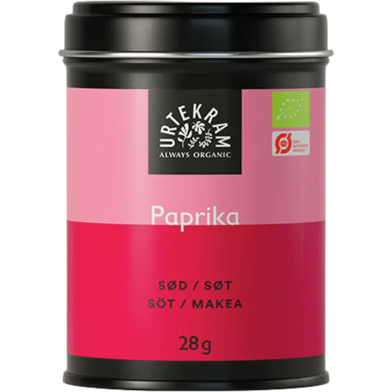 Urtekram Paprika Sød Ø (28 g)