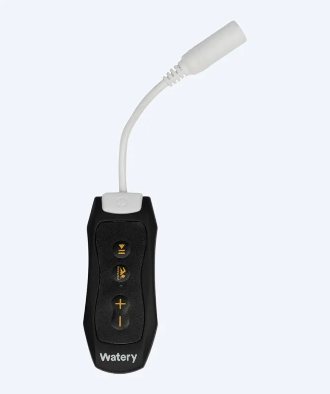 Watery vandtætte MP3 høretelefoner - Storm - Sort - Vandtætte høretelefoner