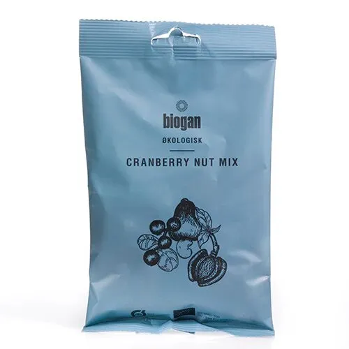 Cranberry Nut Mix Øko. - 100 gram