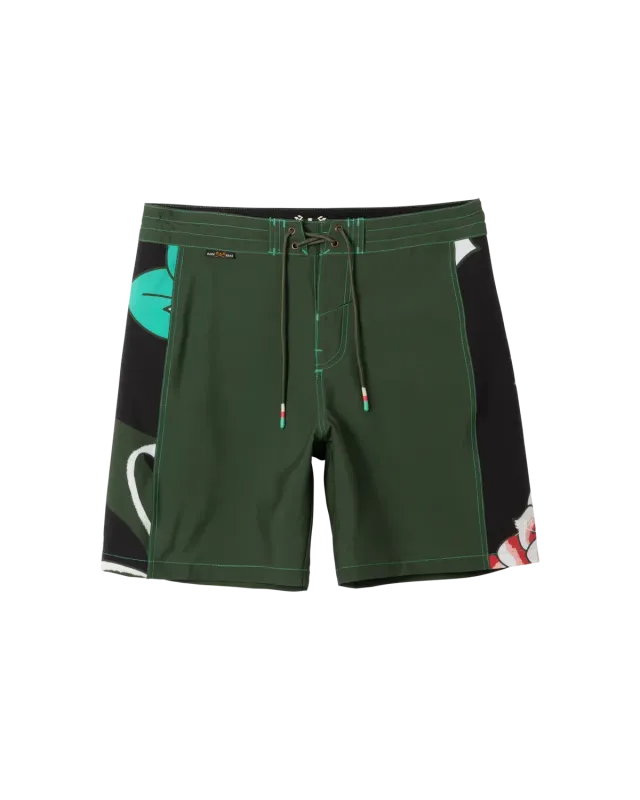 Dark Seas Rincon Boardshorts - Olive - 32