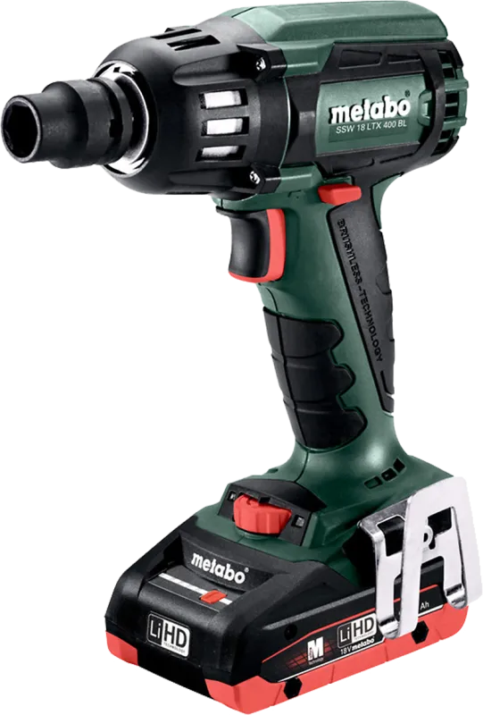 Slagnøgle SSW 18 LTX 400 BL m/2×18V/4,0Ah