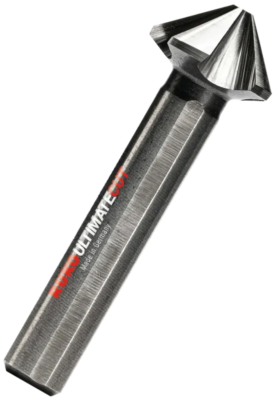 Spidsforsænker 90° 4-skærs HSS 25,0mm