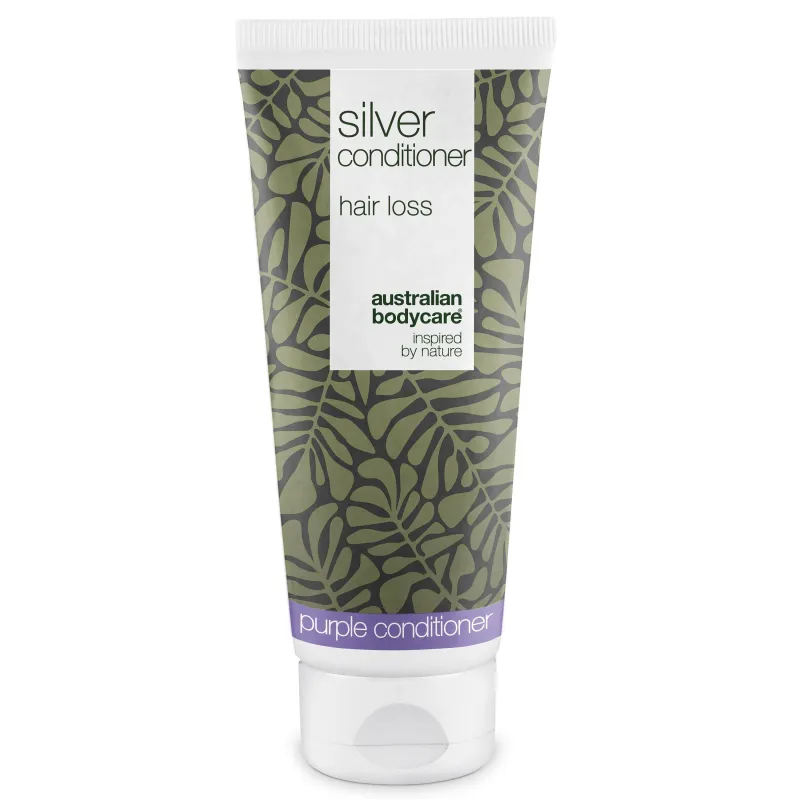Balsam til gråt og blondt hår  -  Reducerer hårtab â Plej gråt og blondt hår med Silver Conditioner. Reducerer hårtab, neutraliserer gule toner og efterlader håret blødt og skinnende.