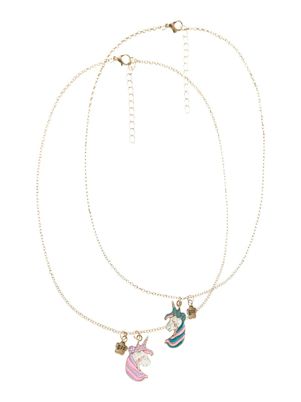 Name It Forever 2P Necklace - Gold Colour