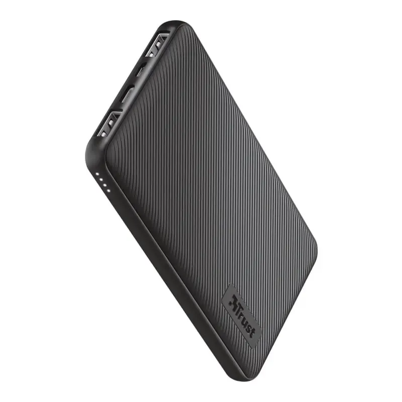 Trust Primo Powerbank. 10000mAh. Sort.