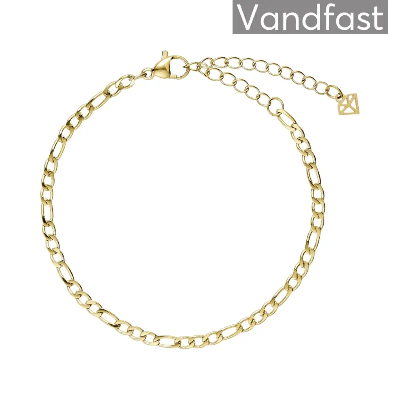 ANNEBRAUNER Figaro Armbånd 18K Guldbelagt