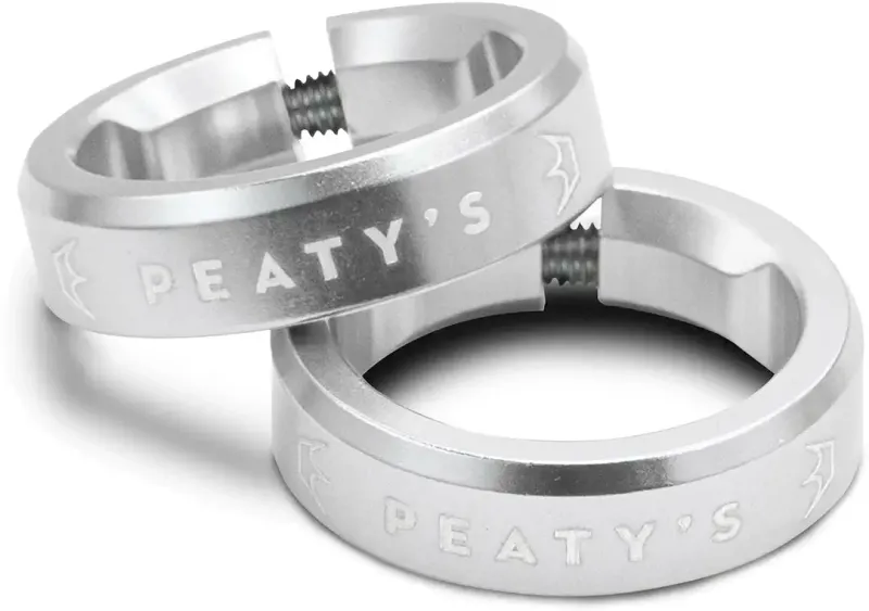 Peaty's Monarch Grip Lock Ring - Silver
