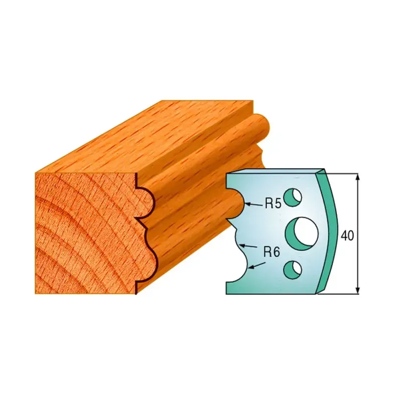CMT Profilknive sæt 40mm nr.  29 - 690.029