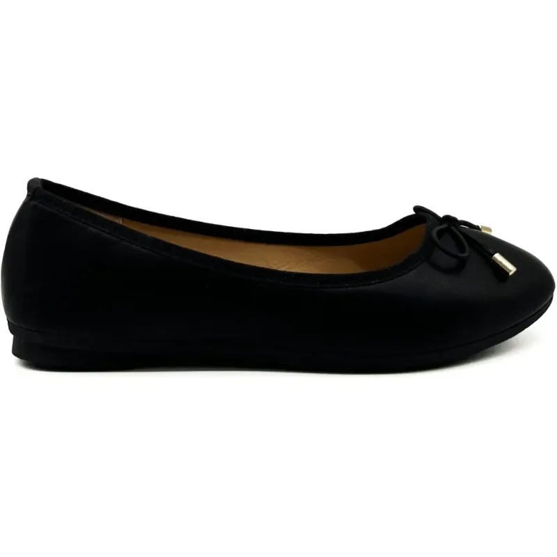 Fiona dame ballerina sko 9988-41 - Black