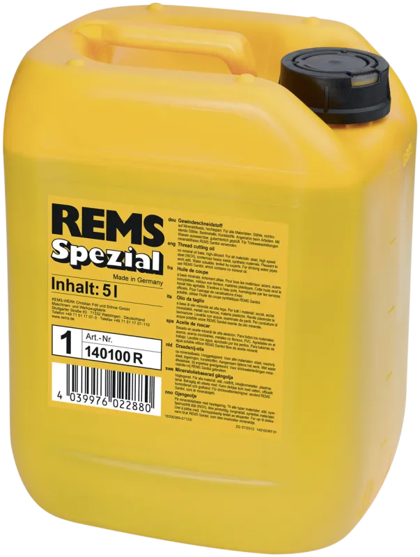 REMS gevindskæreolie Spezial 5 ltr