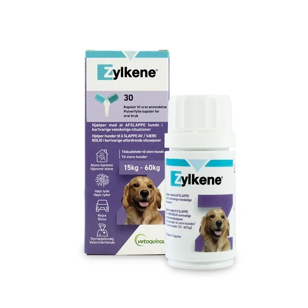 Zylkéne til hund 15-60 kg, 30 stk