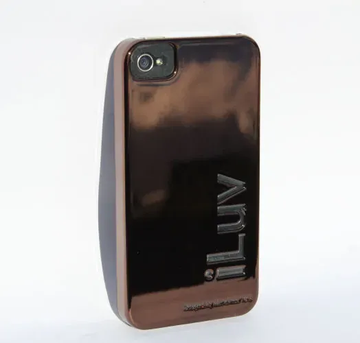 iLuv cover til iPhone 4 / 4S. Coffee.